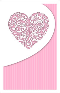 Wedding Program Cover Template 6D - Graphic 4